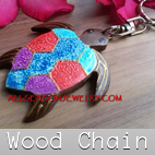 wooden key chains handmade accessories